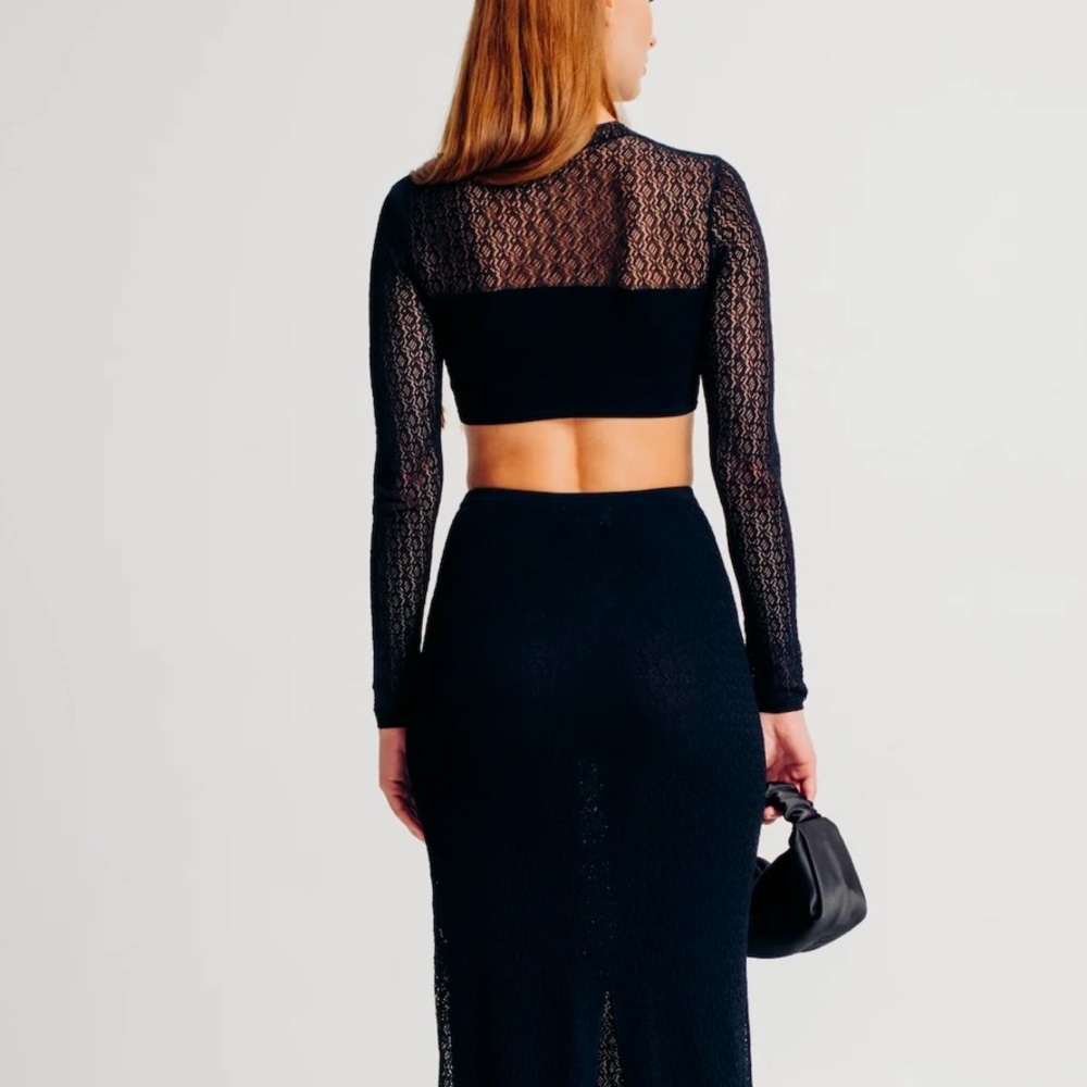 Beverly Top TORN BY RONNY KOBO Medium black - Picture 3 of 4
